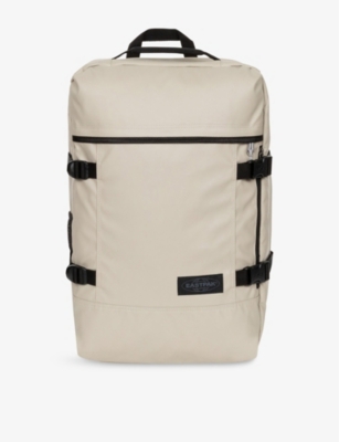 EASTPAK: Travelpack Logo-Patch Woven Backpack