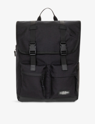 EASTPAK: Icon Topload Logo-Patch Woven Backpack