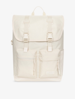 EASTPAK: Icon Topload Logo-Patch Woven Backpack