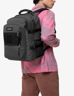 EASTPAK: Suplyer Logo-Patch Denim Backpack