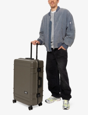 EASTPAK RESIST'R CASE LARGE SPINNER HARD-SHELL POLYCARBONATE SUITCASE 78CM 