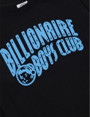 Arch Logo Crewneck Cotton Sweatshirt 4-16 Years