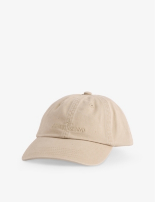 STONE ISLAND: Logo-Embroidered Cotton Cap&nbsp;