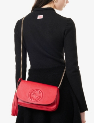 RESELFRIDGES: Pre-Loved Gucci Soho Leather Cross-Body Bag