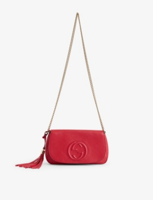 RESELFRIDGES: Pre-Loved Gucci Soho Leather Cross-Body Bag