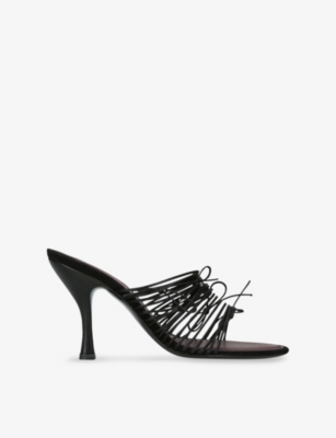 NEOUS: Auriga Woven Heeled Sandals