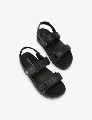 Kg Kurt Geiger Womens  Raymond Woven Flat Sandals