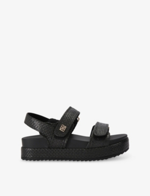 Kg Kurt Geiger Womens  Raymond Woven Flat Sandals