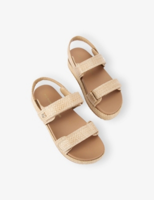 KG KURT GEIGER: Raymond Woven Flat Sandals