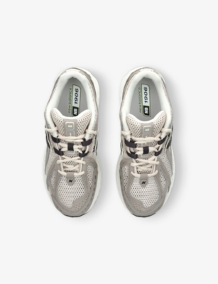 NEW BALANCE: Kids' 1906 Leather and Mesh Low-Top Trainers