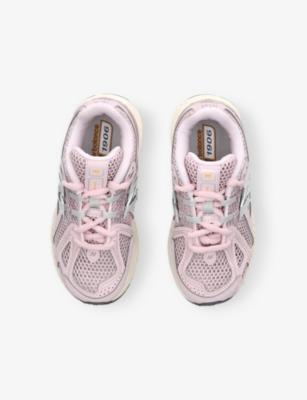 NEW BALANCE: Kids' 1906 Leather and Mesh Low-Top Trainers