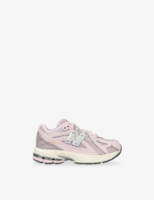 NEW BALANCE: Kids' 1906 Leather and Mesh Low-Top Trainers