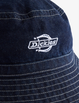 DICKIES: Logo-Embroidery Denim Bucket Hat