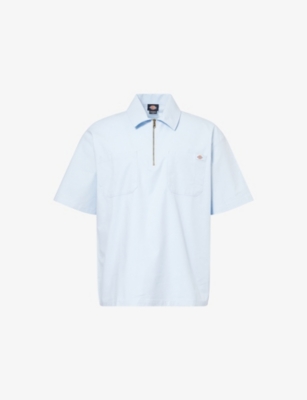 DICKIES: Ranch Patch-Pocket Stretch-Cotton Blend Shirt