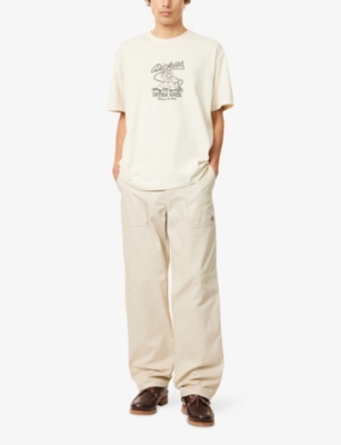 DICKIES: Rope Center Logo Crewneck Cotton-Jersey T-Shirt