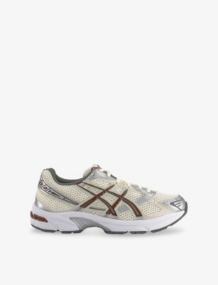 ASICS: GEL 1130 Leather and Mesh Low-Top Trainers