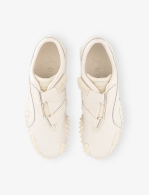 PUMA: Mostro OG Leather Low-Top Trainers