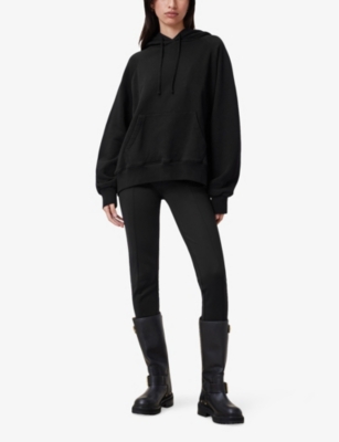 ALLSAINTS: Patch Talon Oversized Cotton-Jersey Hoody