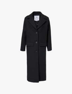 WON HUNDRED: Colombo Two-Flap-Pockets Relaxed-Fit Woven-Blend Coat