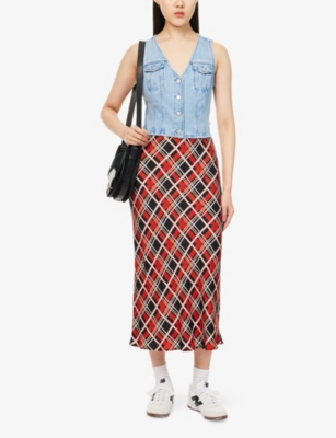 LEVIS: Bella Sleeveless Denim Corset Top