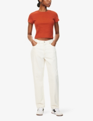 LEVIS: Essential Sporty Slim-Fit Ribbed Cotton-Jersey T-Shirt