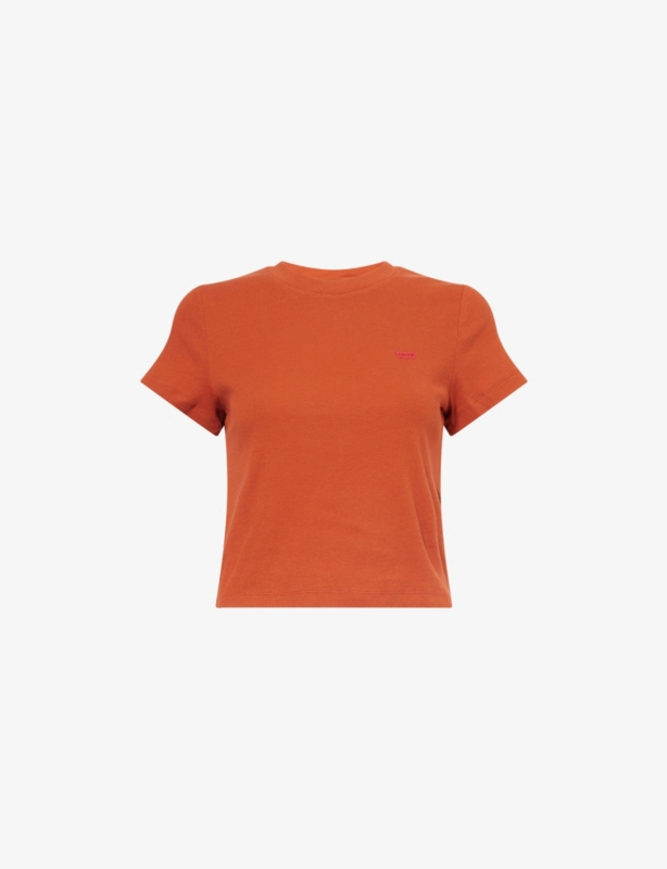 Essential Sporty Slim-Fit Ribbed Cotton-Jersey T-Shirt