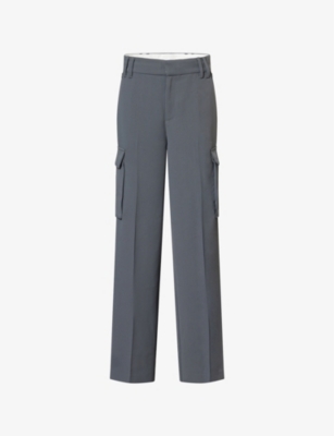 GOOD AMERICAN: Luxe Suiting Multi-Pockets Woven Trousers