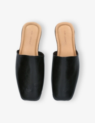 Our Legacy Black Cigarr Slippers In Black