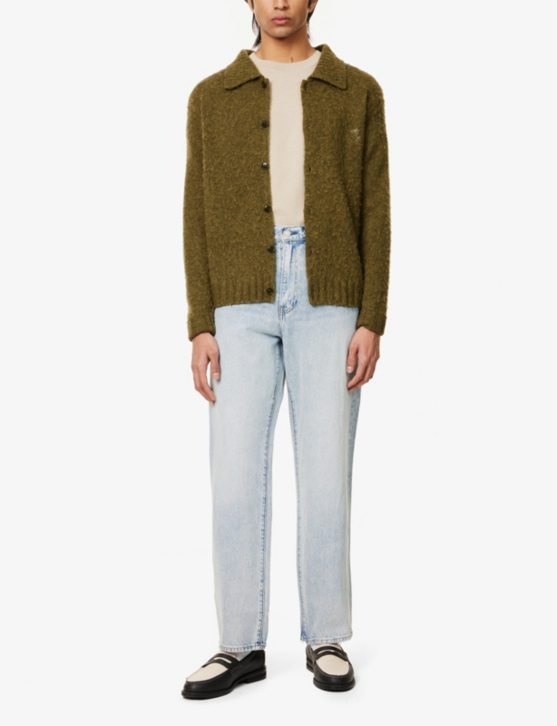 568 Loose straight-leg denim jeans