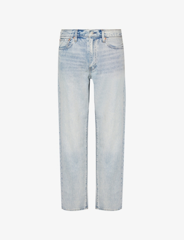568 Loose straight-leg denim jeans