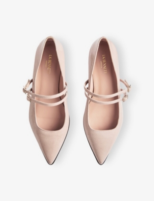 LK BENNETT: Lulu Patent-Leather Flats