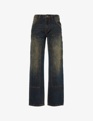 GUESS: Originals Carpenter Wide-Leg Denim Jeans