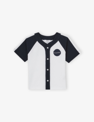 REISS: Nori Branded Cotton-Knit Shirt 3-14 Years