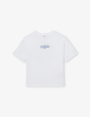 REISS: Ivan Short-Sleeve Cotton-Jersey T-Shirt 9-13 Years