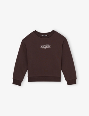 REISS: Orville Logo-Print Cotton Sweatshirt&nbsp;9-13 Years