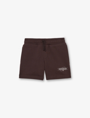 REISS: Hughes Airline-Print Cotton-Blend Shorts 3-9 Years