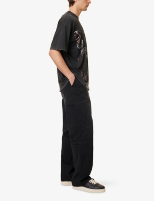 REPRESENT: Season Straight-Leg Regular-Fit Stretch-Cotton Cargo Trousers