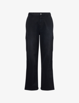 REPRESENT: Season Straight-Leg Regular-Fit Stretch-Cotton Cargo Trousers