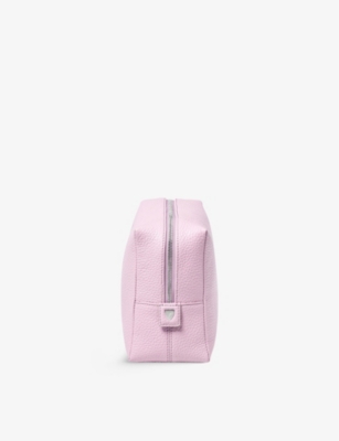 London Grained Leather Toiletry Bag
