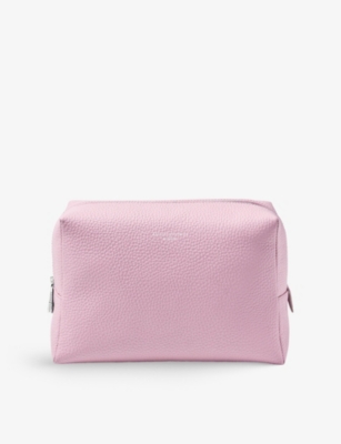 London Grained Leather Toiletry Bag
