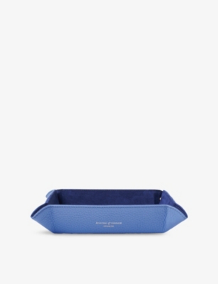ASPINAL OF LONDON: Tidy Medium Leather Tray