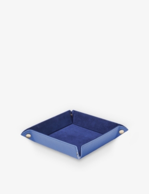 ASPINAL OF LONDON: Tidy Medium Leather Tray