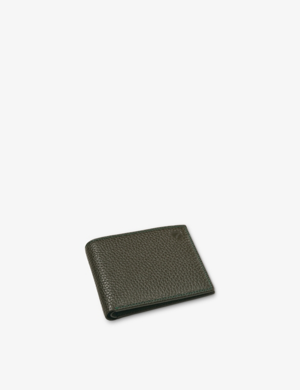 Billfold Logo-Embellished Leather Wallet