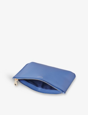 ASPINAL OF LONDON: Ella Large Grained Leather Pouch