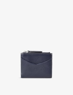 ASPINAL OF LONDON: Hudson Multi-Use Grained Leather Pocket Wallet