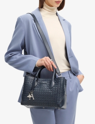 ASPINAL OF LONDON: Midi London Leather Tote Bag