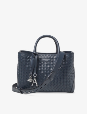 ASPINAL OF LONDON: Midi London Leather Tote Bag