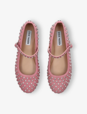 STEVE MADDEN: Vinetta-R Faux-Leather Mary Jane Flats