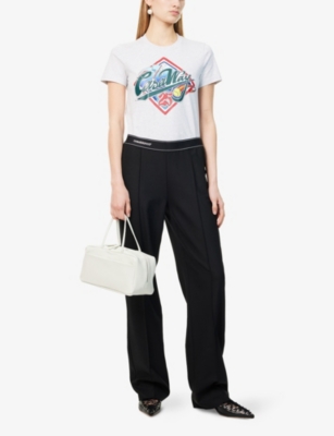CASABLANCA: Casa Way World Series Printed Cotton-Jersey T-Shirt