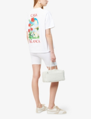 CASABLANCA: La Days Printed Cotton-Jersey T-Shirt
